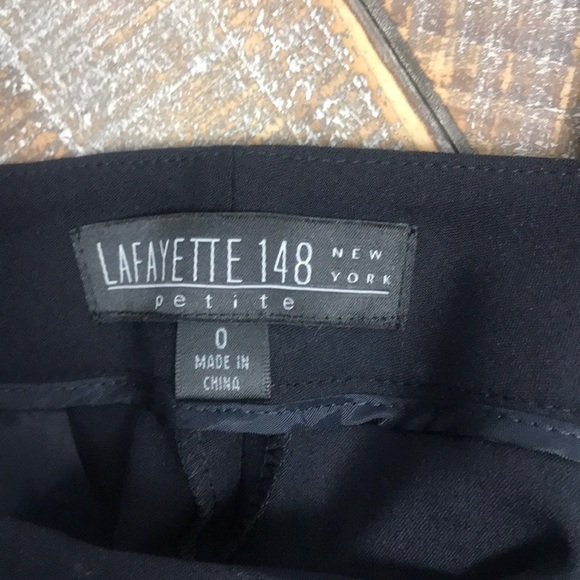 Lafayette 148 NWT wool blend slacks. Size 0P. - Picture 5 of 6